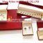 Factory direvt sale high quality luxury purple paper jewelry box
