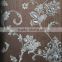 deep embossed home decor vinly wallpaper with beautiful European flowers