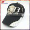 Wholesale high quality 100% cotton twill 6 panel embroidery baseball cap hats