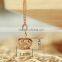 cross crown diamond golden necklace-gold crown necklace