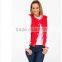 2016 Hot and Sexy Pink Girls Varsity Jackets/fashion Jackets