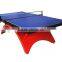 Popular 15/18/ 25mm rainbow leg tennis table international standard good price indoor/outdoor table
