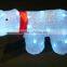 holiday decoration 3D deco acrylic bear light