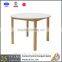 white small household modern table for dinner