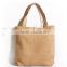 Fashion handle handbag jute shopping bag