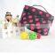 Hot Fashion Women Makeup Cosmetic Toiletry Bag with Travel storage box