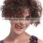 Fashion synthetic short afro curly full lace hair wigs for black women