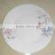 royal porcelain dinner plates / pink ceramic dinner plate hotel porcelain dinner plates