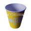 2016 new design customer logo 7oz/8oz ripple wall paper cup for wholesale