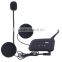 V4 1200m 4 Riders Intercomunicador Bluetooth Intercom for Motorcycle Motorbike Helmet Headset with FM Radio