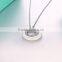 Pendant necklace jewelry high quality simple necklace womens round necklace