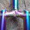 Titanium MTB Fork With Rainbow Colour Rainbow Colour MTB Fork