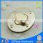 H-218 bag ornament lock metal oval turn lock ornament