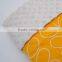 Colors can be mixed durable color blocking fitted minky dot baby quilt