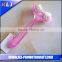 2 roller female mini portable plastic body massager