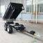 1.5T load capacity Hydraulic tipping farm trailer,atv dumper trailer,utility trailer