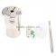 Stainless Steel Bathroom Toilet Cleanning Brush And Holder Free Standing Set