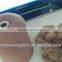HOT!!! sheep cashmere and the polyester/acrylic blend fiber19.5-22mic & 40-50mm, dyed brown color