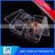 2016 gold  supplier and clear square acrylic jewellery box with lid / acrylic box