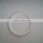 white printed paper plate