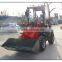 Qingzhou farm machinery mini tractor type wheel loader with hydraulic pilot control