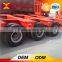 3 axle lowboy flatbed semi trailer for hot sale