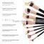 8Pcs Gold Plated Personalised Makeup Set Cosmetic Brushes Wholesale 2017