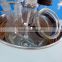 High quality vacuum electric stiring single glass reactor 10l