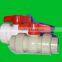 Low price hot selling plastic ppr double union ball valve