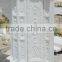 Classical Indoor Decorative White Marble Fireplace Mantel