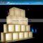 Platic led ice bucket / ice bucket for picnic