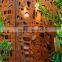 Decorative laser cut metal screens for interior garden outdoor or courtyard