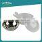 New design stainless steel iced salad bowl with dome lid