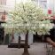 artificial white cherry blossom tree for wedding decoration in factory price