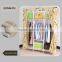 High quality fabric coated bedroom furniture wardrobe for bedroom