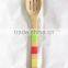 colors handle bamboo spoon/cute kitchen utensil sets