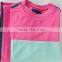 hot sales new style Bright color of sports wear set with round neck PROFESSIONAL MANUFACTURER