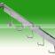 Metal Waterfall Powder Coating Wall System Post 5 Hooks Faceout Slatwall Bracket