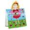 Colorful Printed Cape-style Hooded Towel Poncho Pattern and Custom Kids Hooded Poncho Terry Towel
