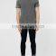 2016 China wholesale crew neck men's t shirt design fashion cheap longline t shirt