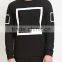 Wensfashion Fleece Square Graphic Sweatshirt Blank Crewneck Sweatshirt For Men