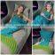Kids Gifts Crocheted Mermaid sale Gifts Crocheted Knit Blanket Sofa Beach Quilt manufacturer