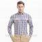 Combed cotton button down collar designer men's slim fit men shirt