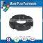Made in Taiwan Hook Spanner Metric Fine Nylon Insert Round Type Black Phosphate Slotted Steel Round Spanner Nut