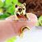 Tiger Rings Animal Wrap Rings Silver Gold Plated Jewelry Adjustable Retro Ring Resizable