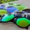 hot sale UV400 CE FDA custom logo promotion sunglasses frog transparent frame mirror lenses sunglasses DLC9003