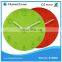 (S1408N)Round shape colorful silicon acrylic wall clock