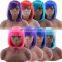 Fashion Party Blue Cosplay Wig Short Straight Synthetic wig