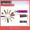 Embroider Logo felt promotional keychain
