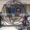 2016 newest gyroscope at low price/ rotating human gyroscope with trailer/outdoor human gyroscope for sale